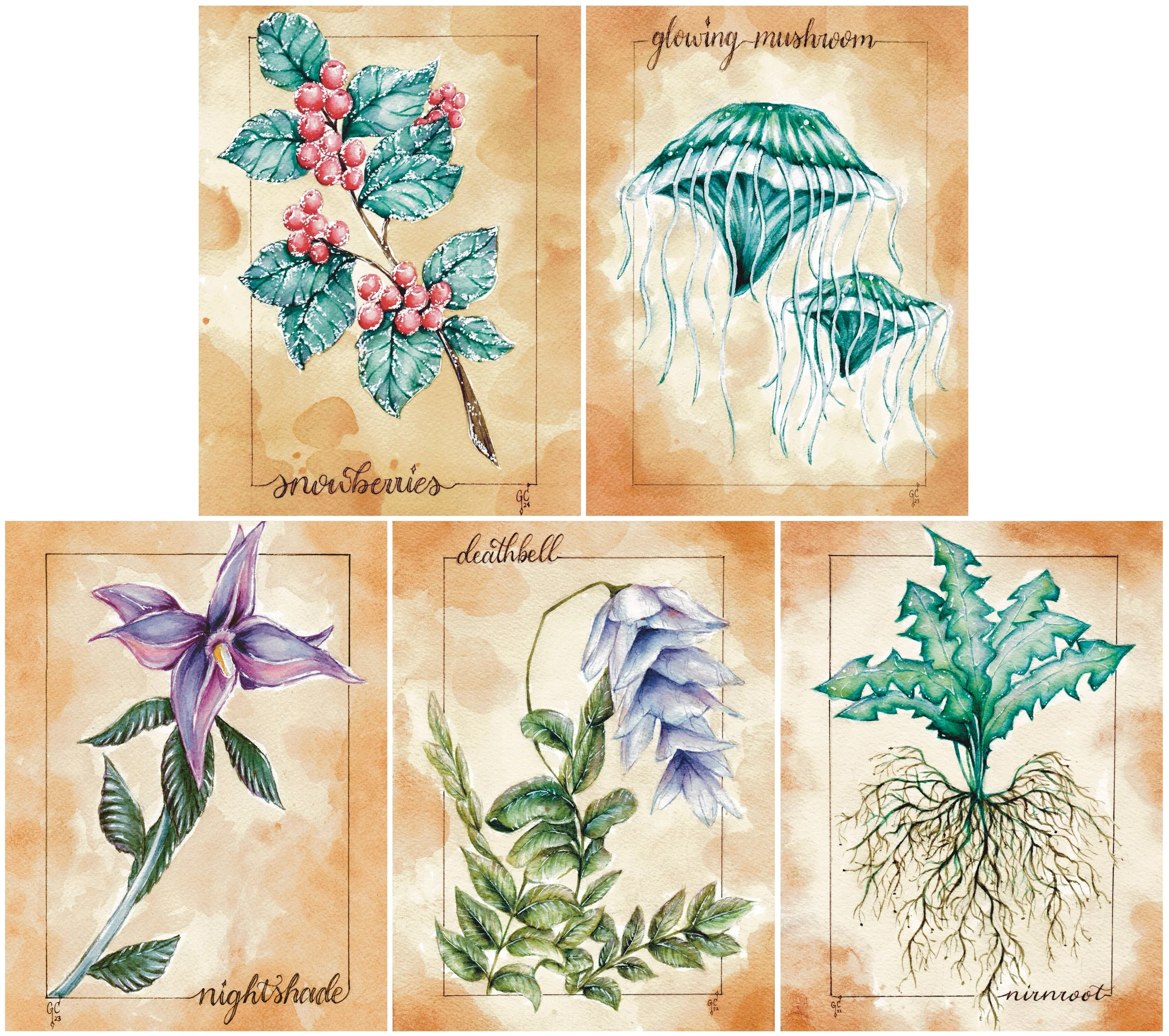 Skyrim Inspired Botanical Plants
