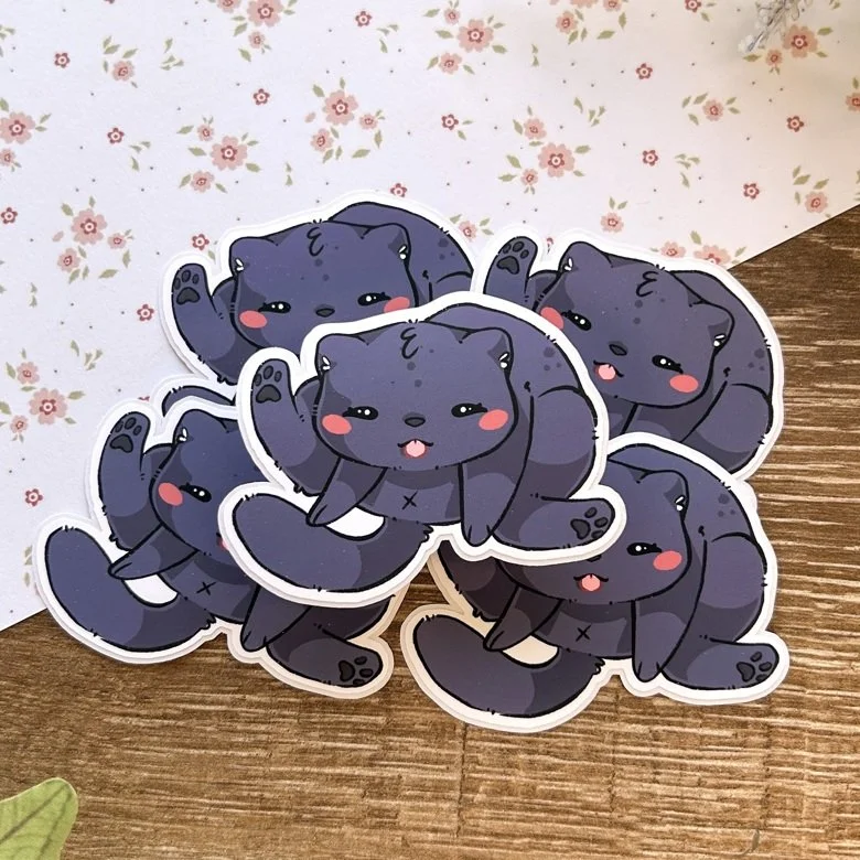 Black Cat Sticker.jpeg
