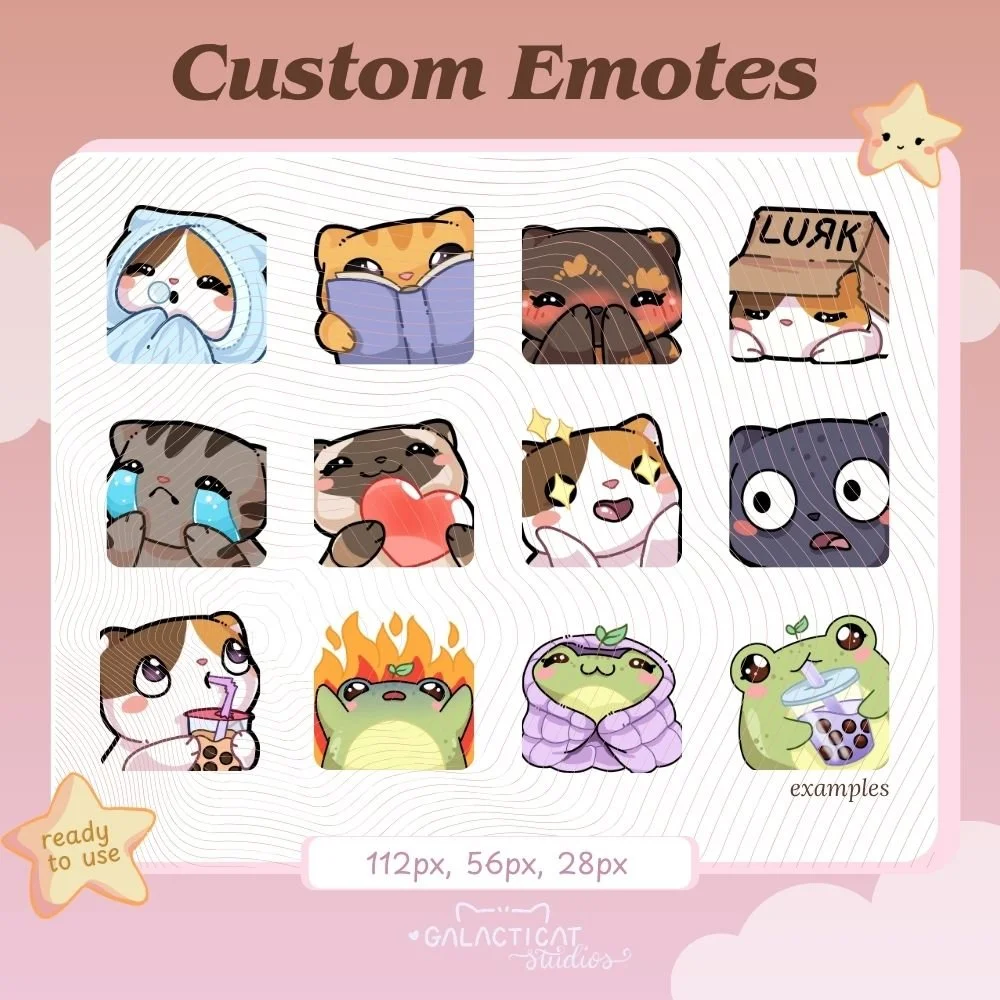 Twitch Emotes (Digital Art)
