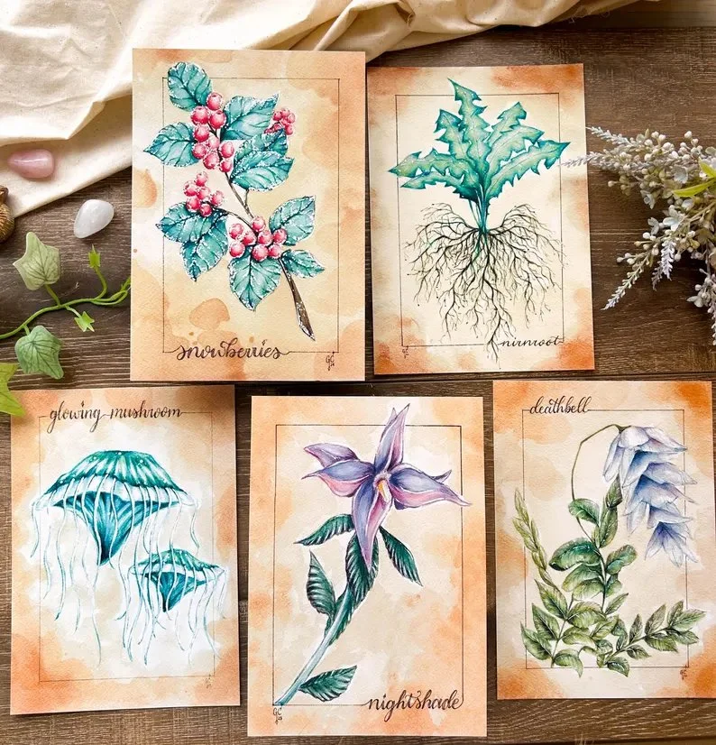 Skyrim Inspired Botanical Plants