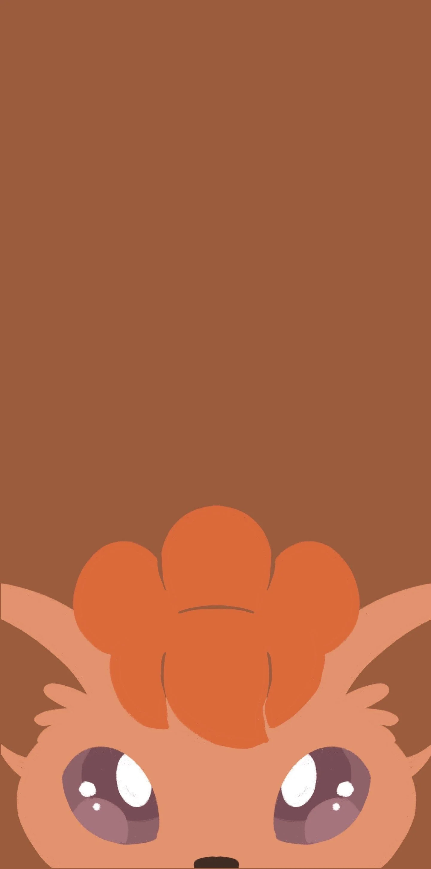 Vulpix Pokemon Mobile Phone Wallpaper