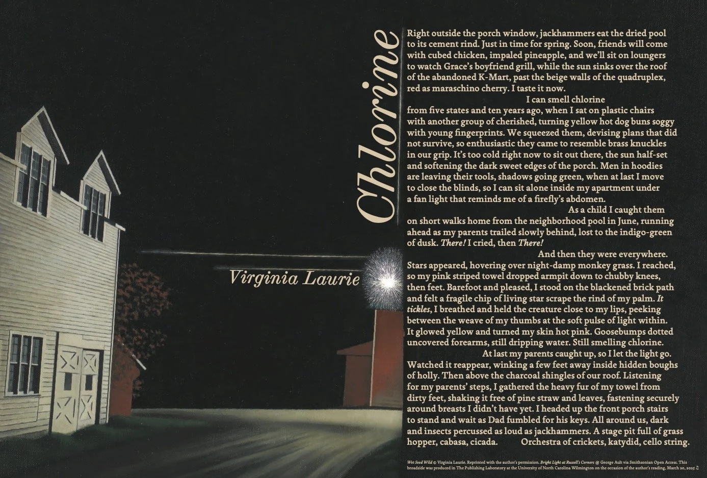 Poetry Broadside