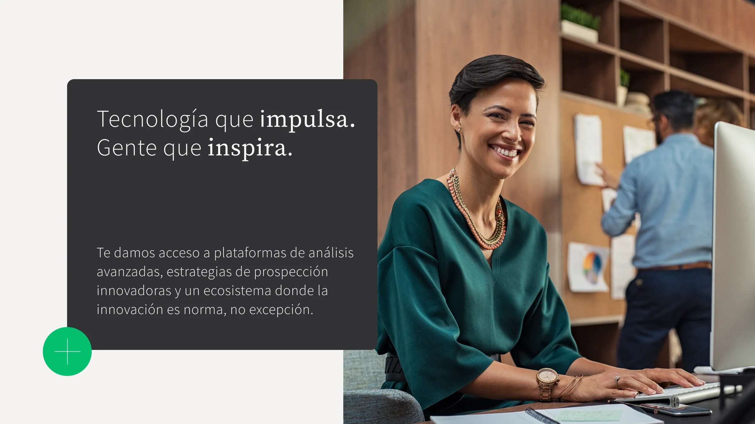 Marketing campaign promoting financial advisors and long-term financial planning.