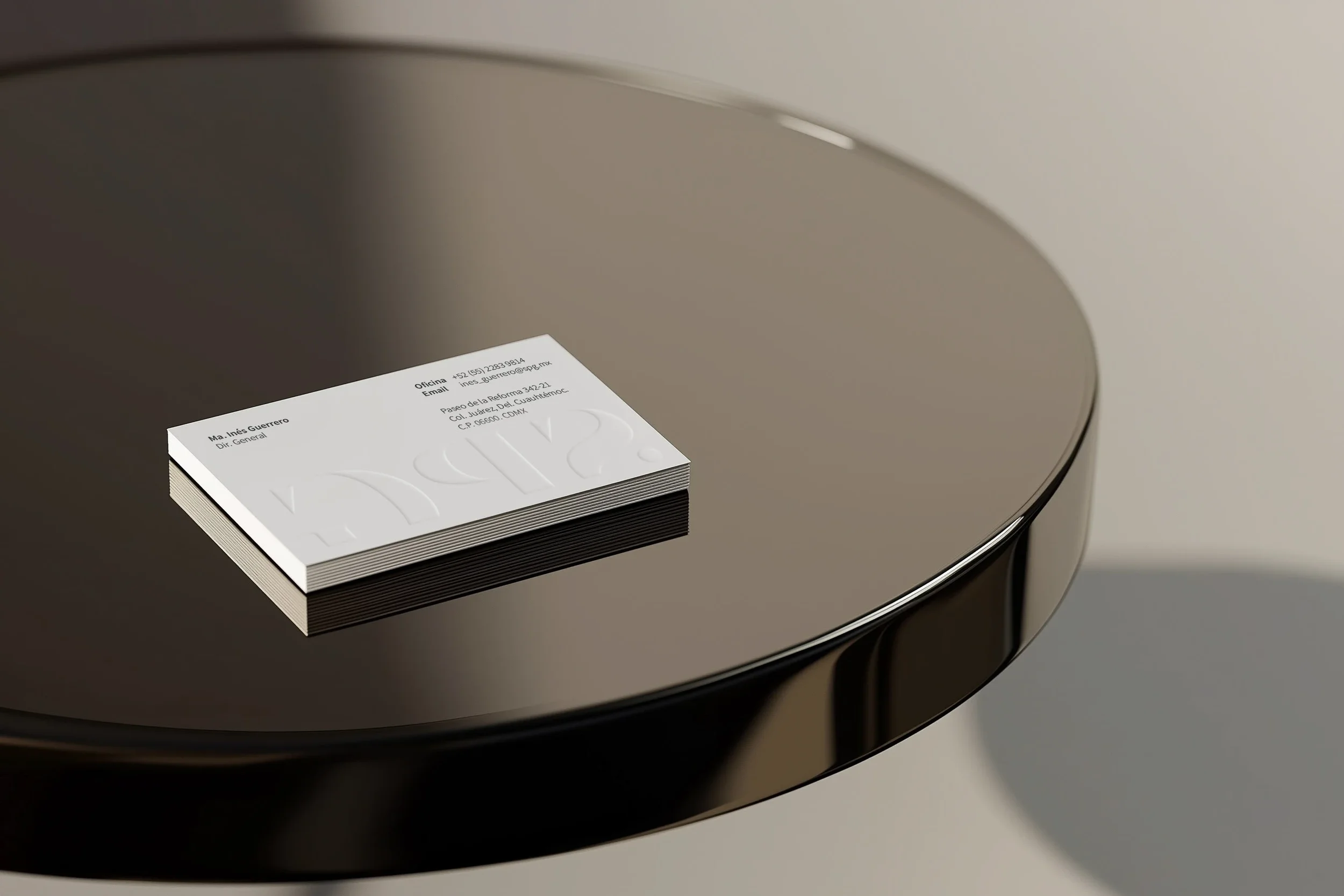 Premium business card design for a financial advisor branding project.
