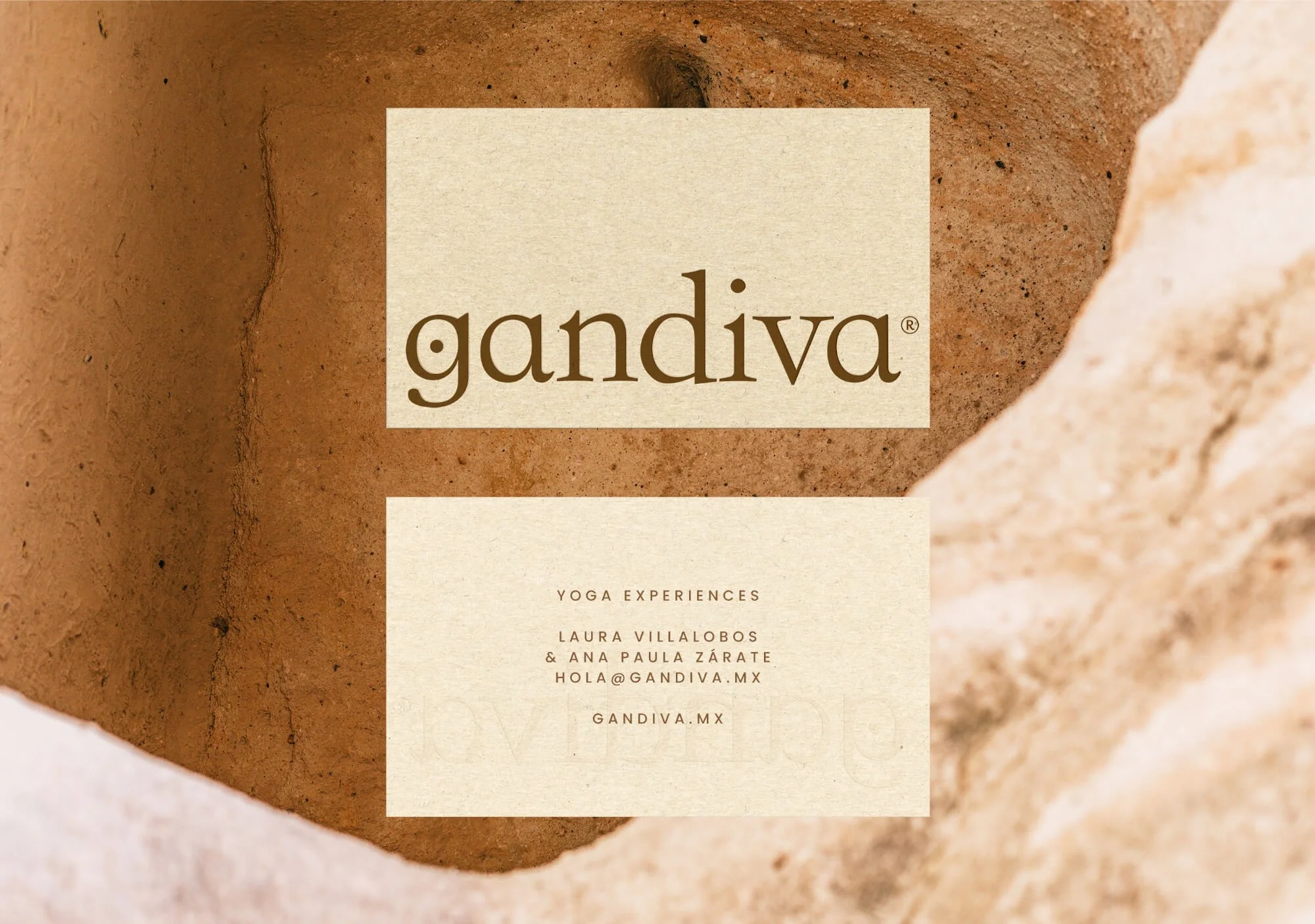 Wellness brand identity featuring logo design and premium stationery.