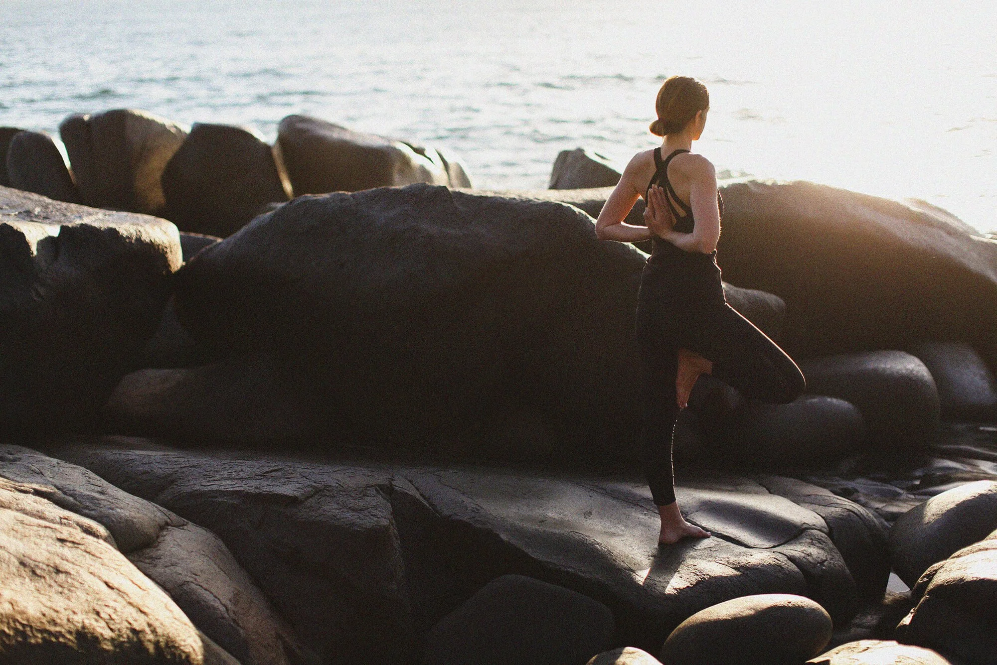 Lifestyle photography expressing balance, mindfulness and personal growth through yoga.