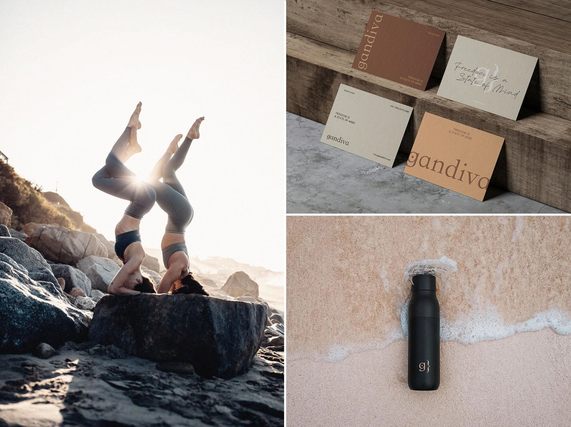 Art direction inspired by mindfulness, movement and holistic living.