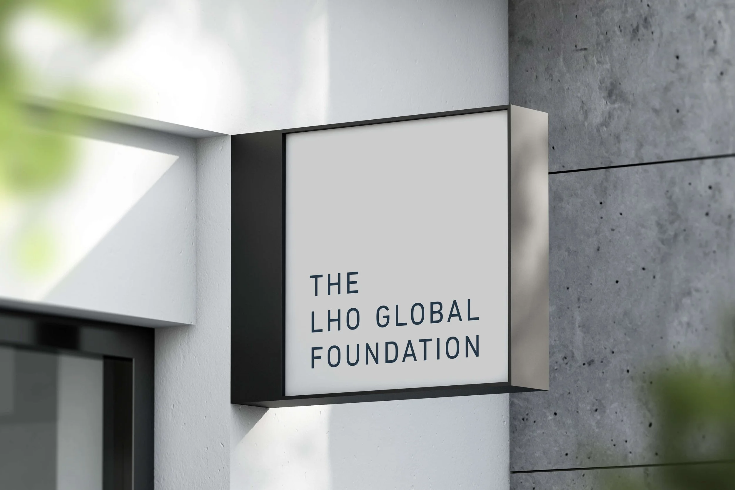Law firm building exterior signage design