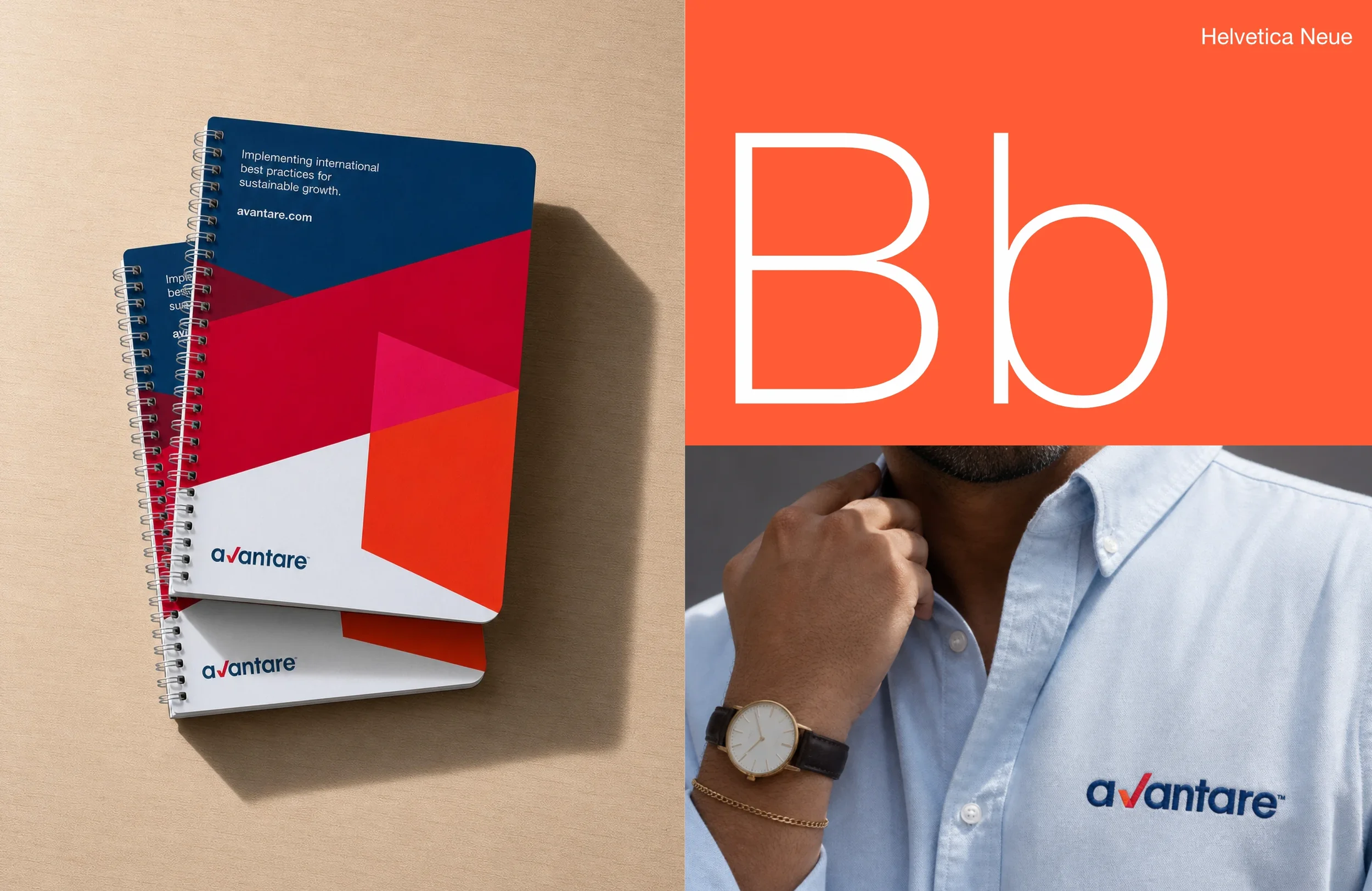 Professional services branding showcasing stationery and corporate identity design.