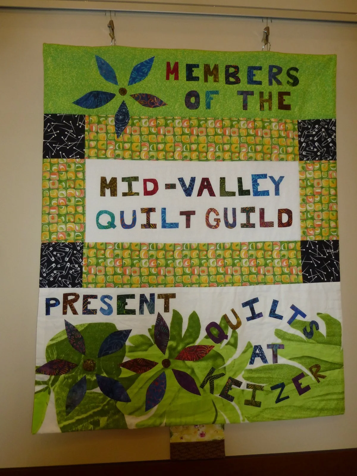 Keizer City Hall Quilt Display