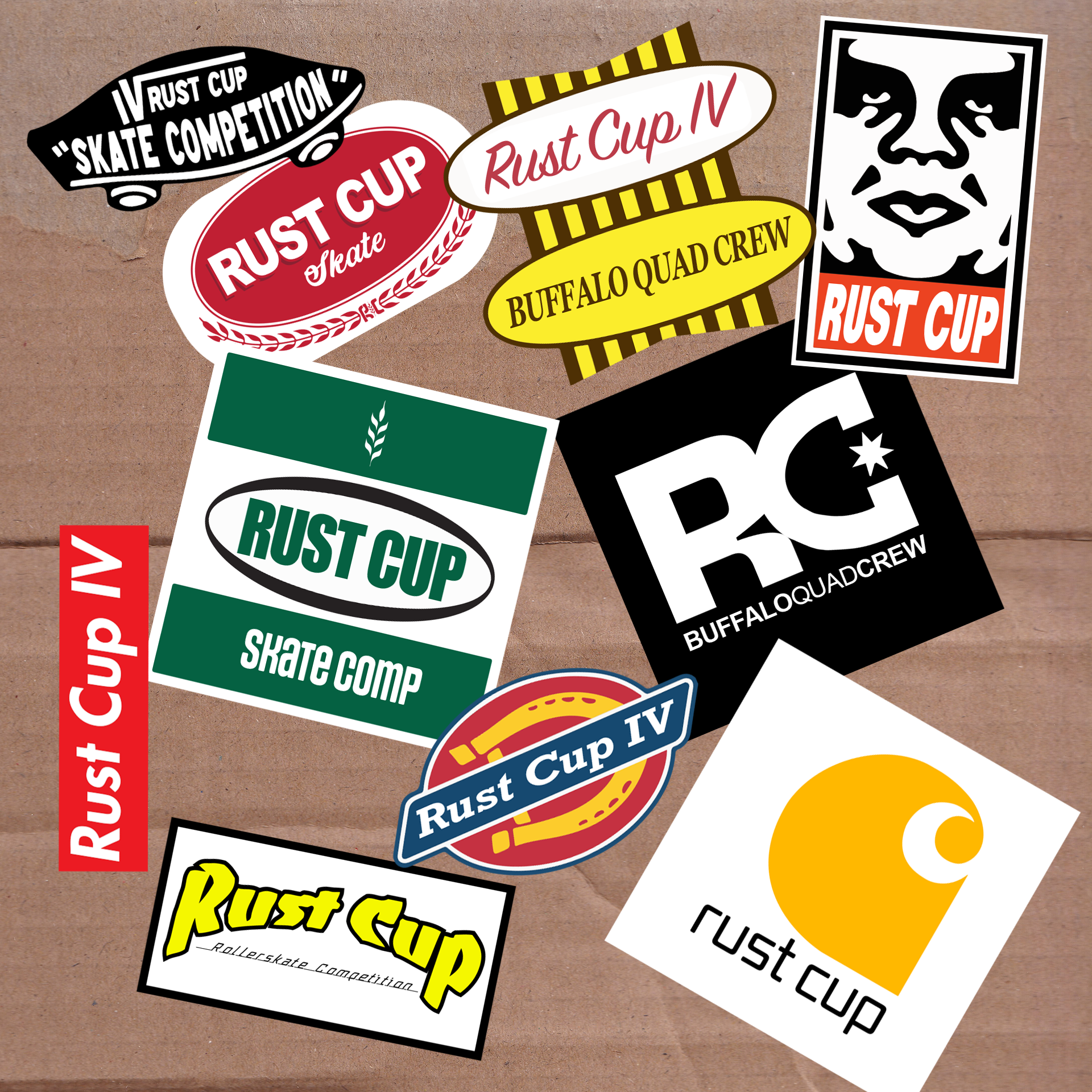 Rust Cup IV Bootleg Sticker Pack
