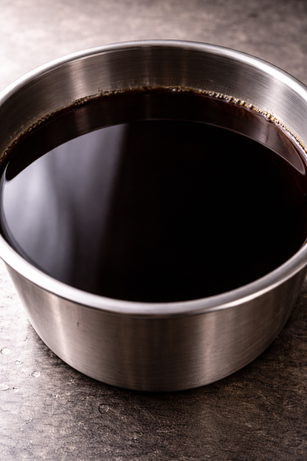 Freshly brewed Yemeni black coffee in a metal cup.