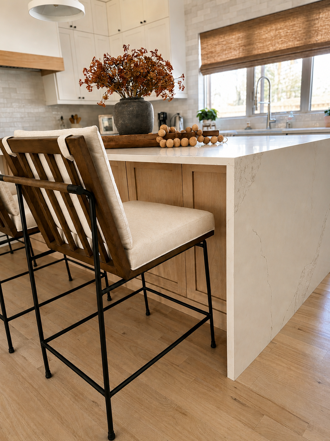 Farmhouse Rustic Kitchen Modern Design Interior Design Boise Meridian Star Idaho Treasure Valley Design Services