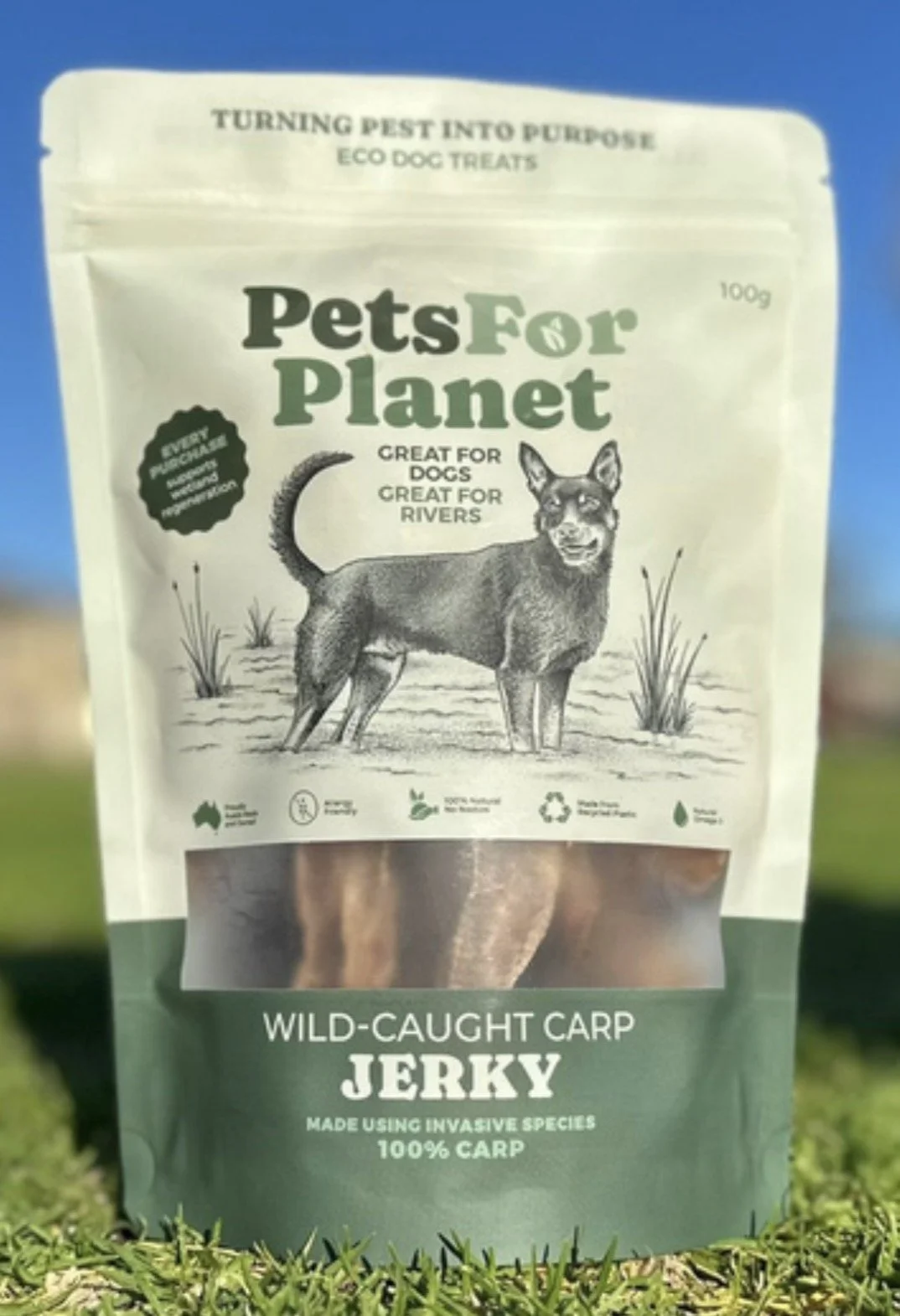 Wild-Caught Carp Jerky