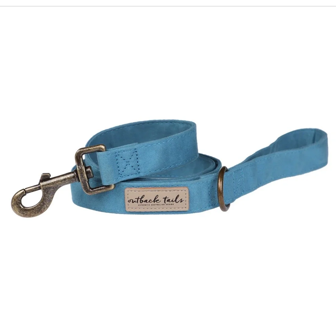 Waxed Canvas Dog Lead