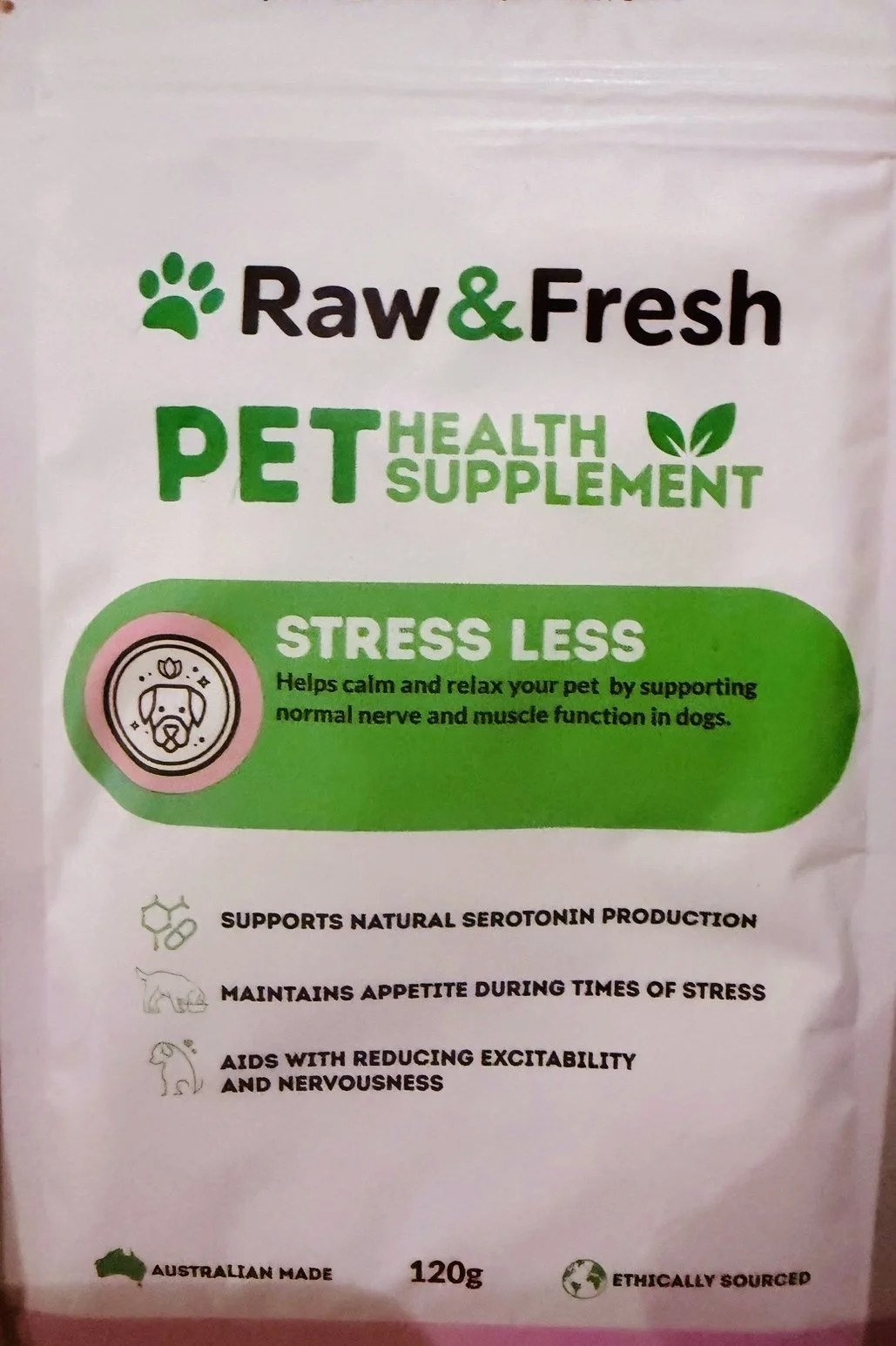 Raw & Fresh - Stress Less
