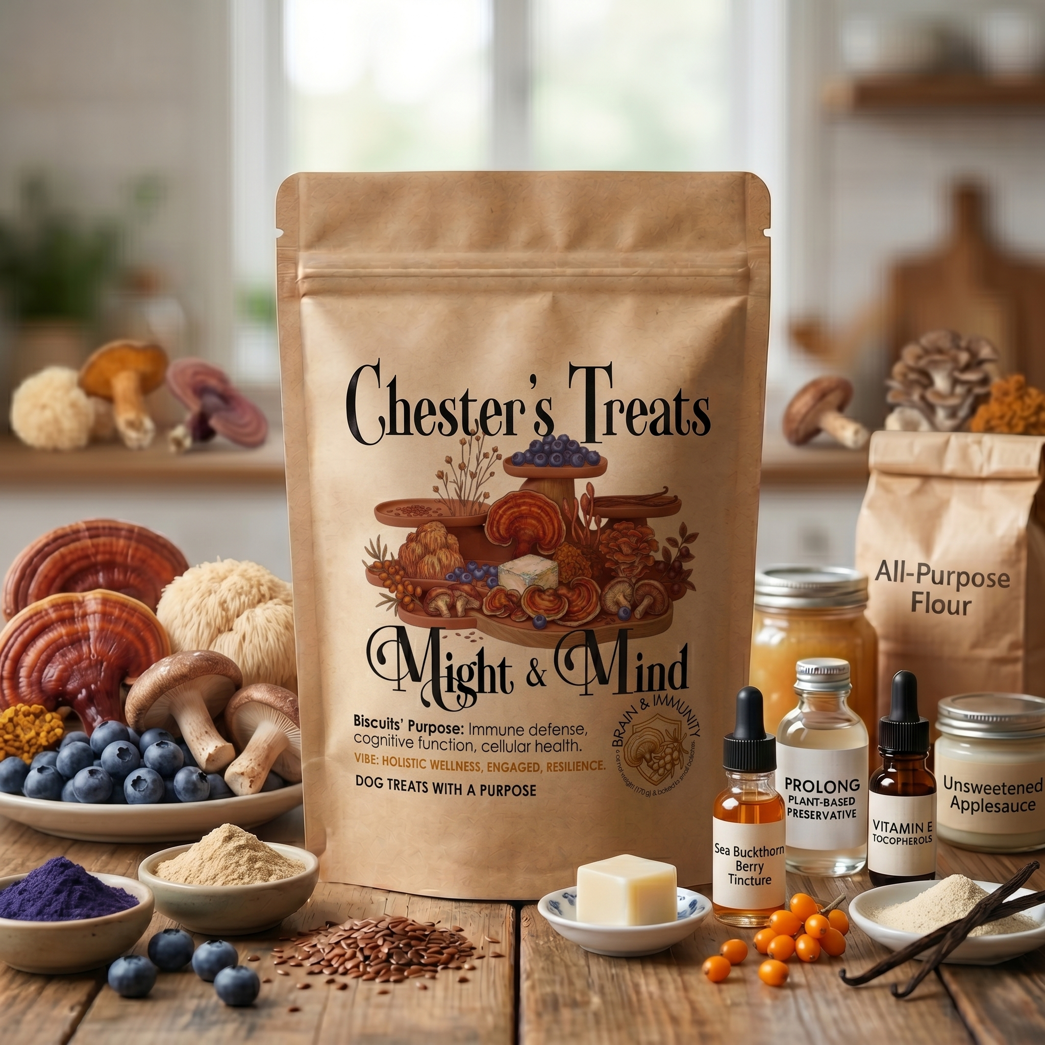 Chester's Might & Mind Dog Treats