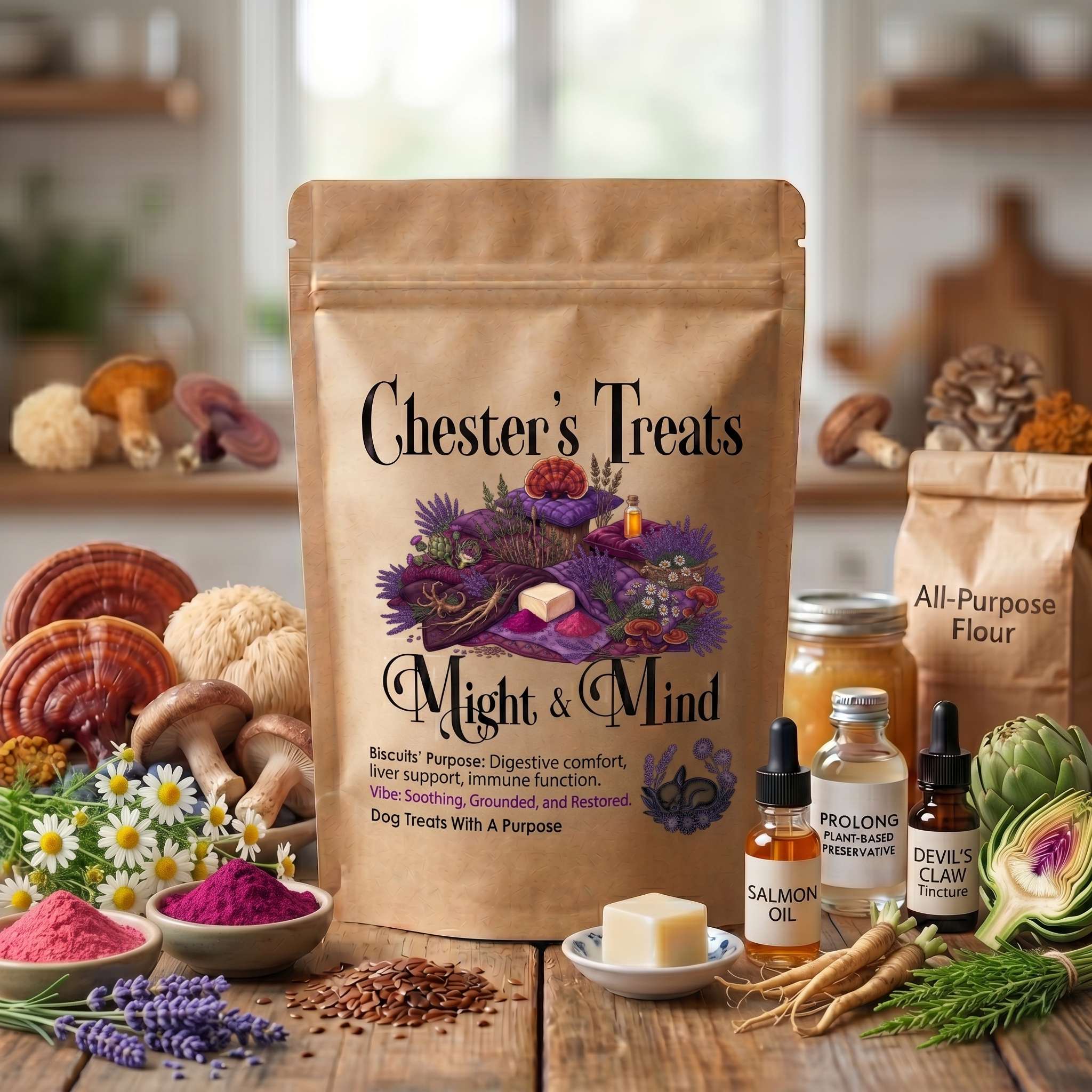  Chester's Tranquil Mend Dog Treats for Relaxing Repair