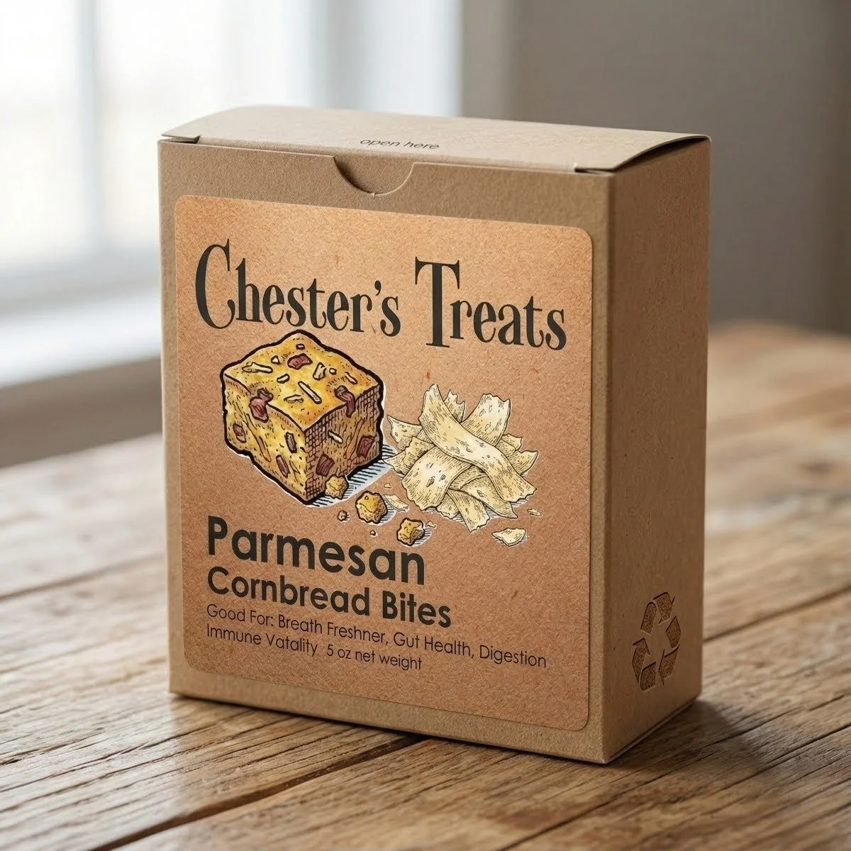 CHESTER'S PARMESAN CORNBREAD BITES