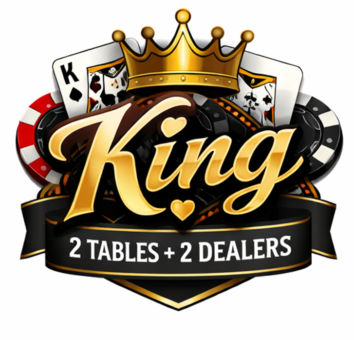 King Package – 2 Tables + 2 Dealers