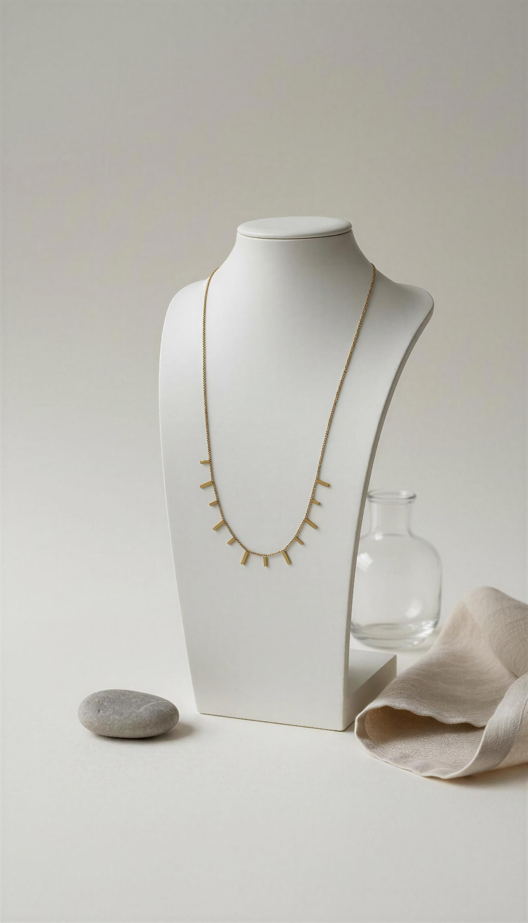 Minimalist Gold-Tone Necklace