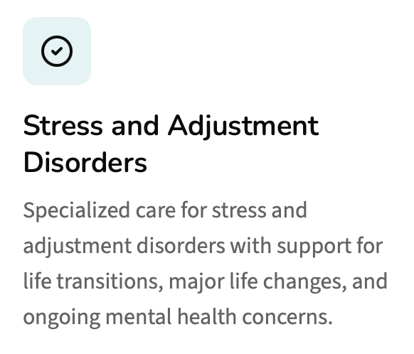 Support for overwhelming stress, emotional exhaustion, and life pressures affecting mental wellness.