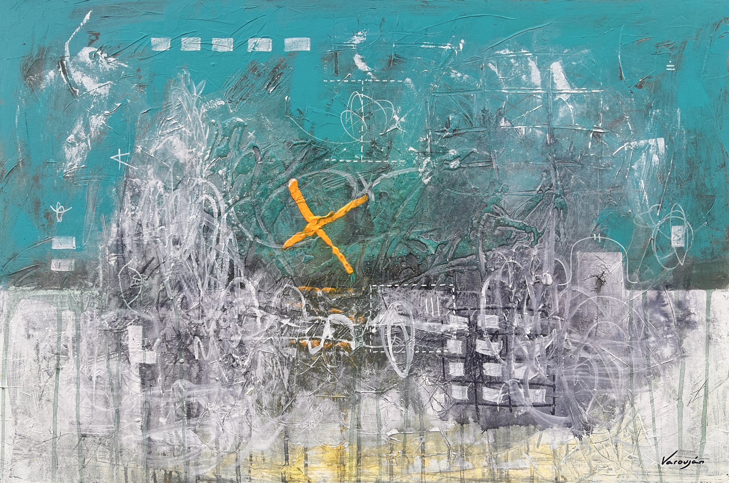 Viewpoint | Acrylic on canvas | 36 x 24 in | 2023