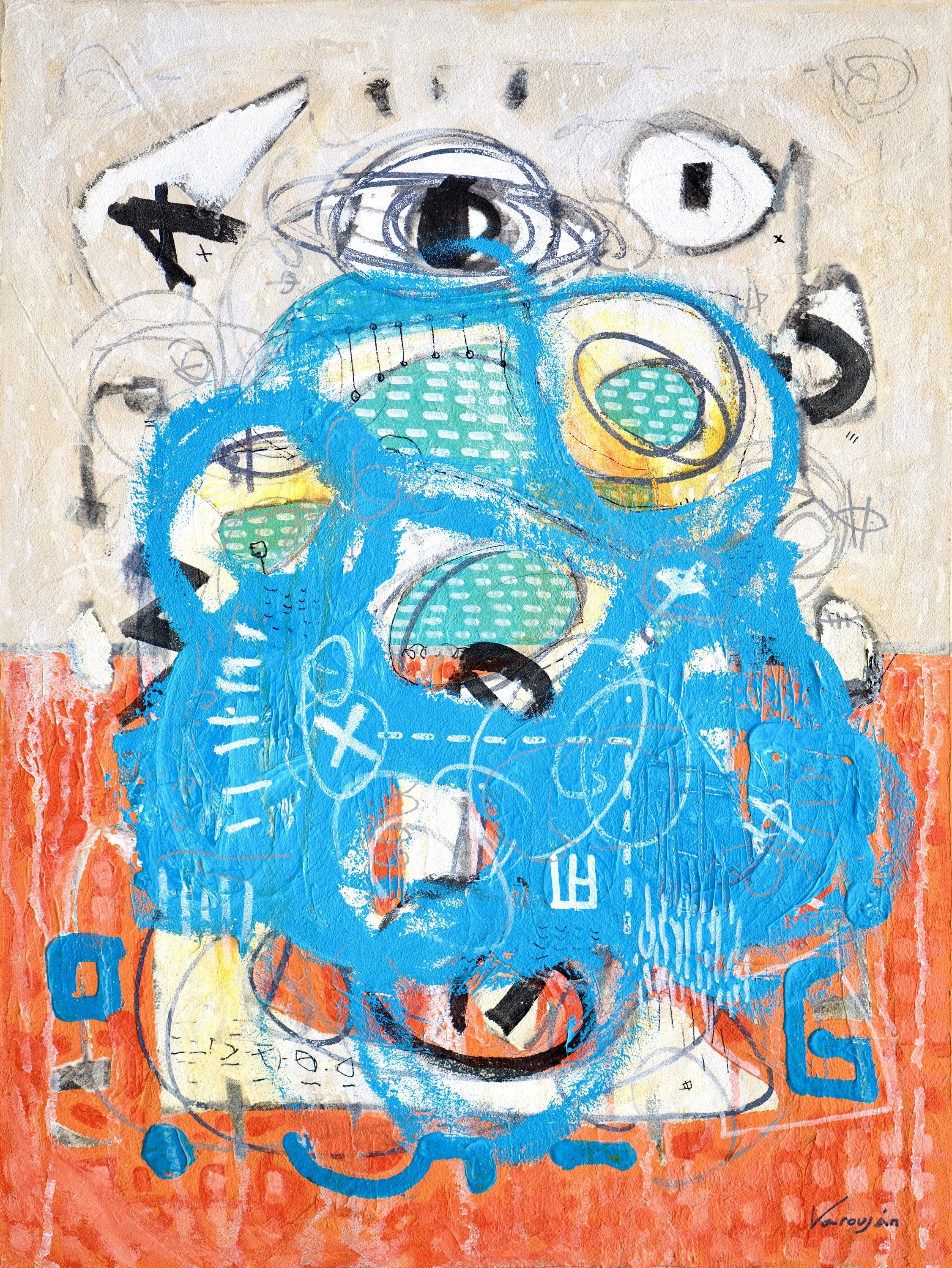 Around the Corner | Acrylic on canvas | 18 x 24 in | 2024