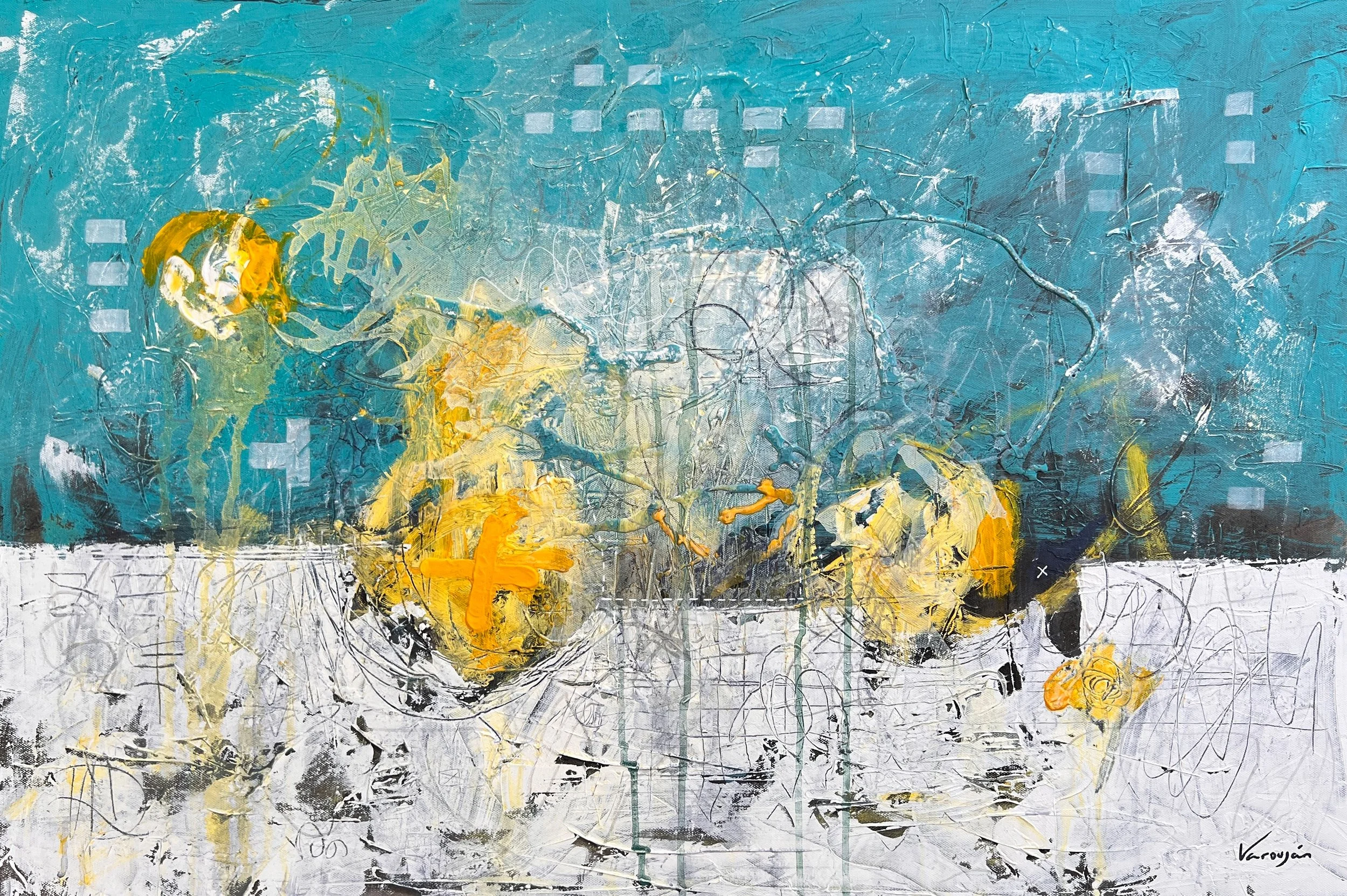 Momentum | Acrylic on canvas | 36 x 24 in | 2023