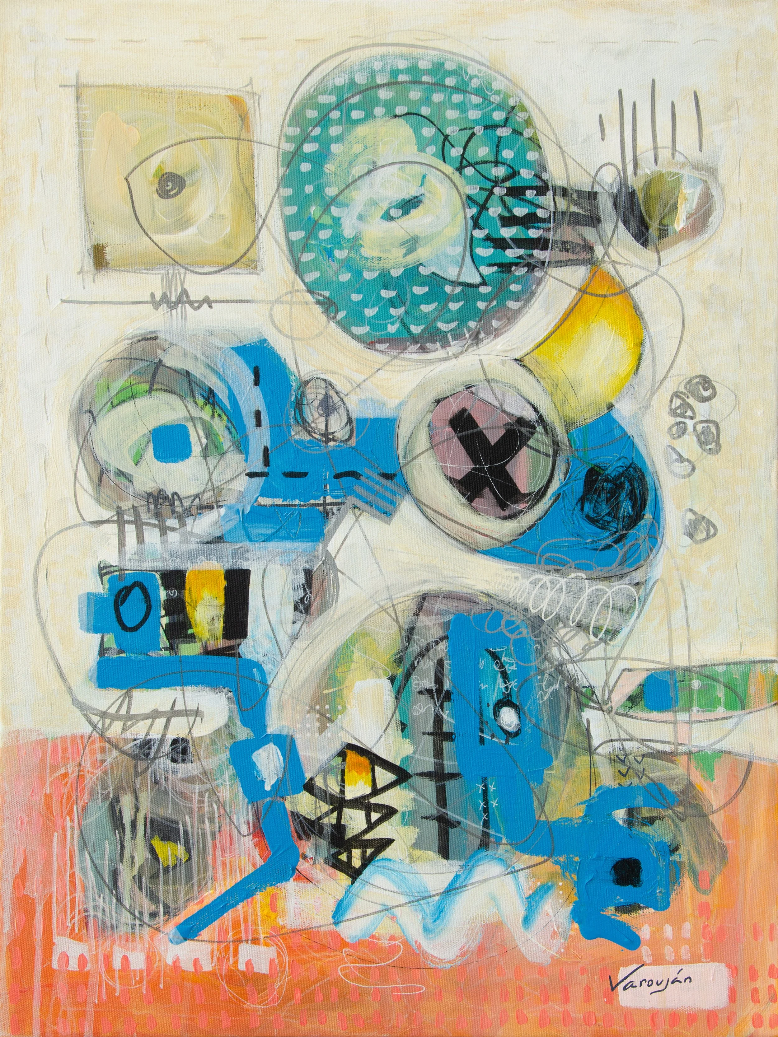 Day 15697 | Acrylic on canvas | 18 x 24 in | 2020