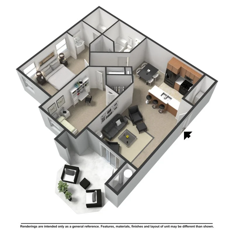 Chihuly
Two Bedroom | Two Bathroom