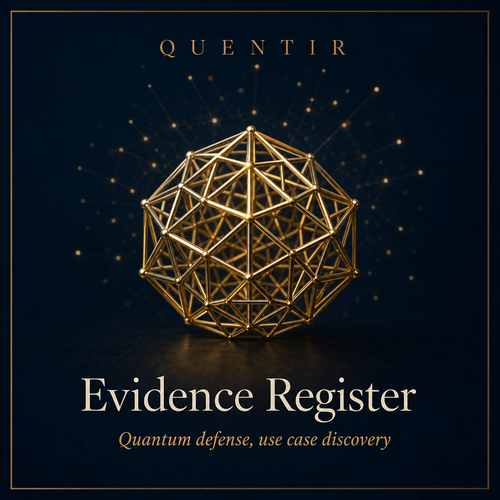 Quantum Defense Evidence Register cover