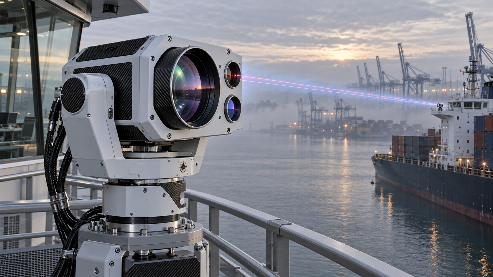 QuINSiDa Lab Demonstration Targets Free-Space QKD, LiFi and Encryption for Harbors, Ships and Fiberless Sites