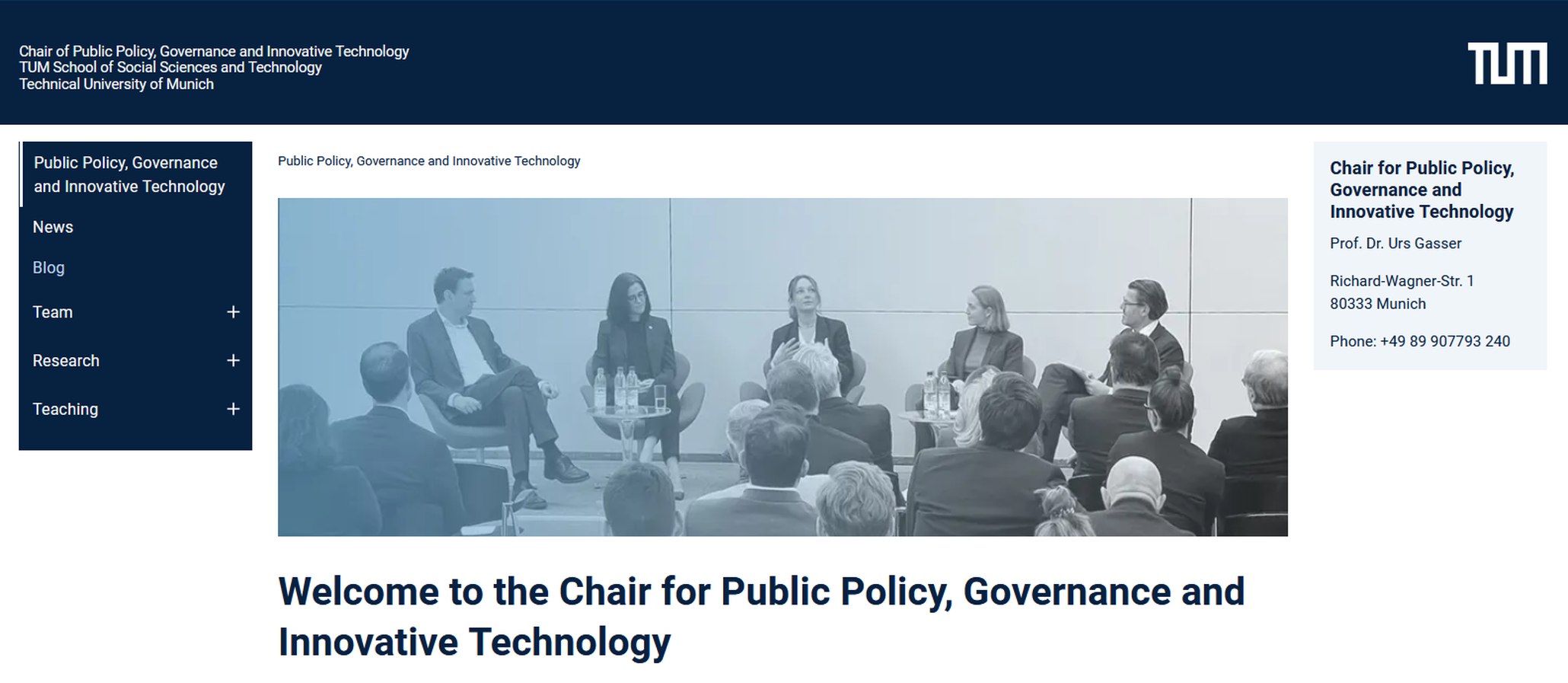 Prof. Mauritz Kop Brings Quantum Governance to TUM's Public Interest Technology Course With Urs Gasser and Fabienne Marco