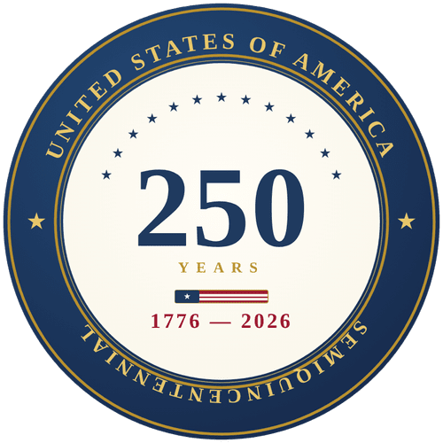 United States of America Semiquincentennial — 250 years, 1776 to 2026