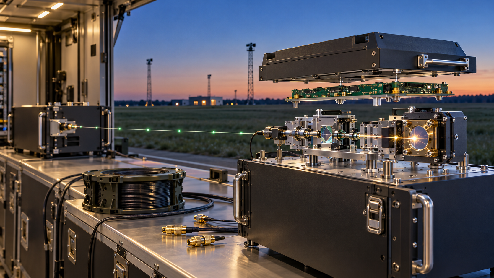 DRDO Tests a Quantum Key Distribution Platform on the Live Network of the Proof and Experimental Establishment at Chandipur, 14 October 2026, to Secure Artillery and Armored Weapon Trial Telemetry