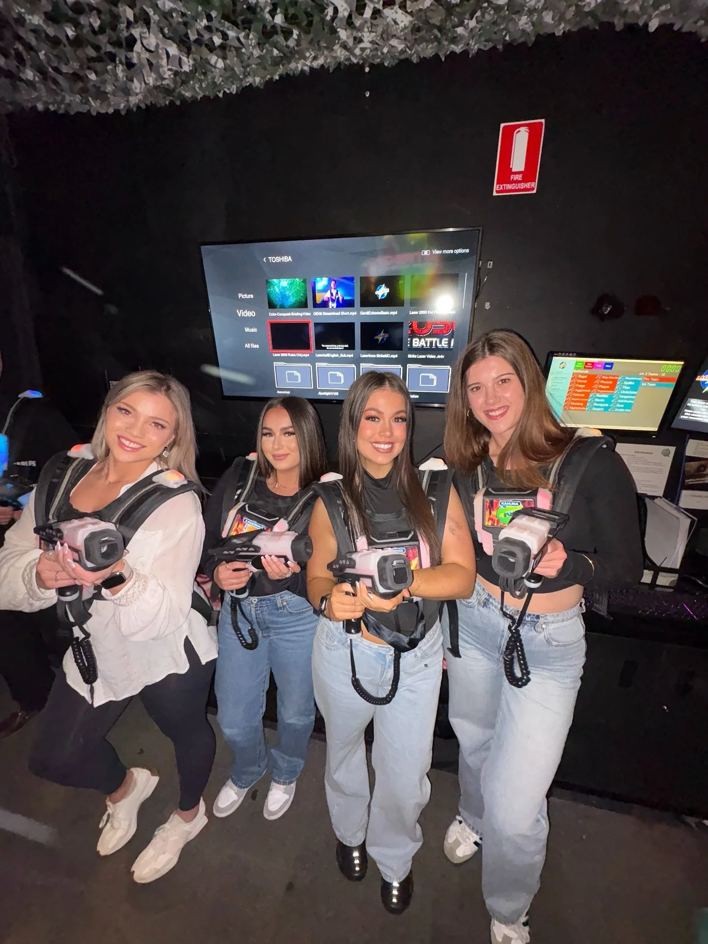 Turns out, our team doesn&rsquo;t switch off the competitiveness after hours 🔫