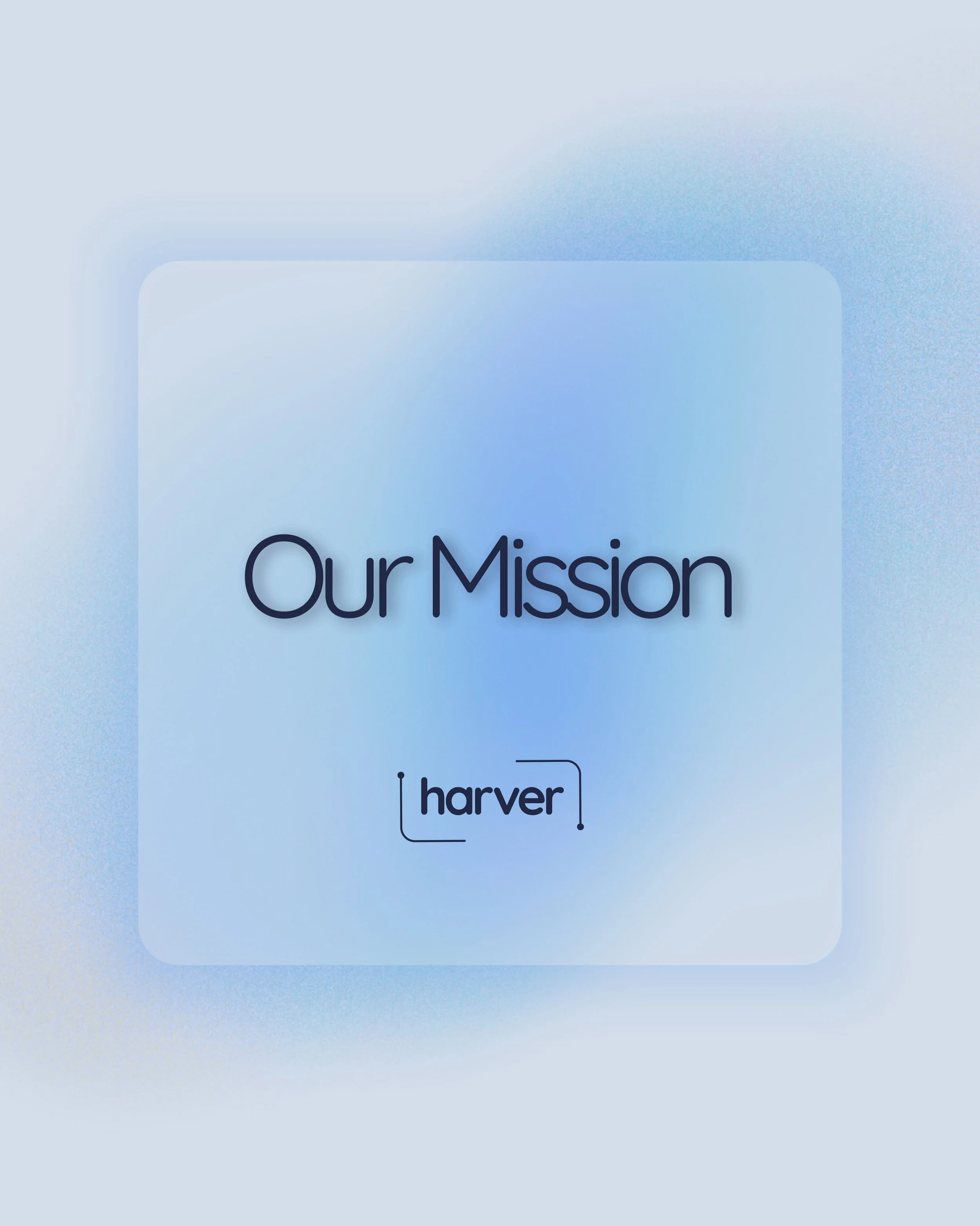 Our Mission. 
Swipe to see!