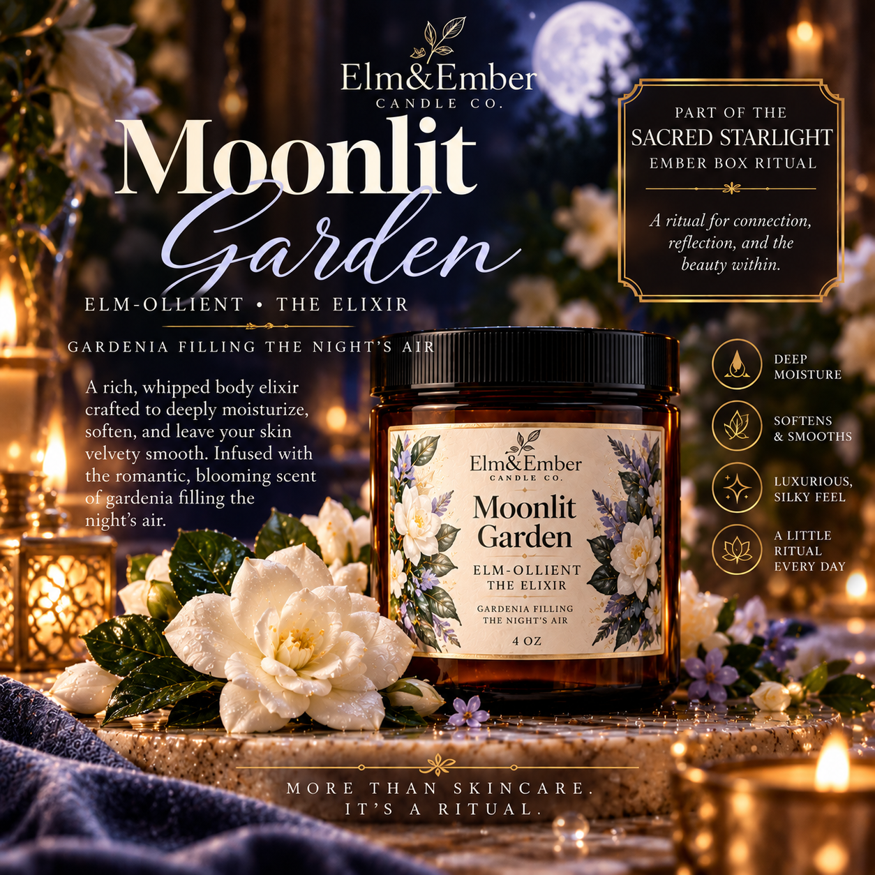 Elm-Ollient: Moonlit Garden