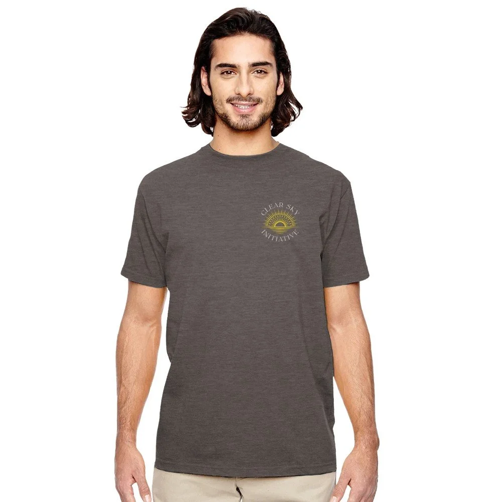 Organic Unisex Crewneck T-shirt | Clear Sky Initiative