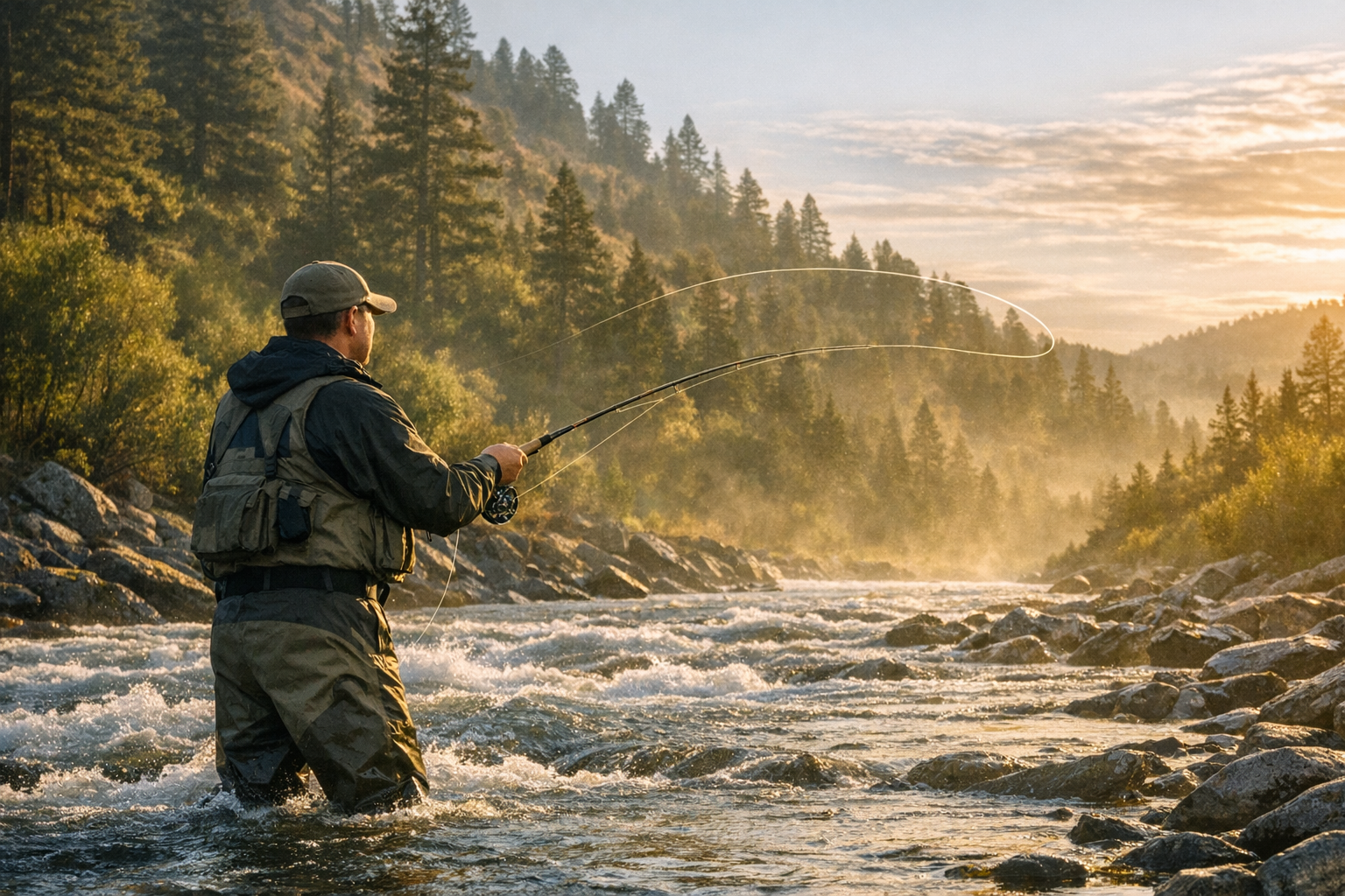 Fly Fishing Helps Me Hear God