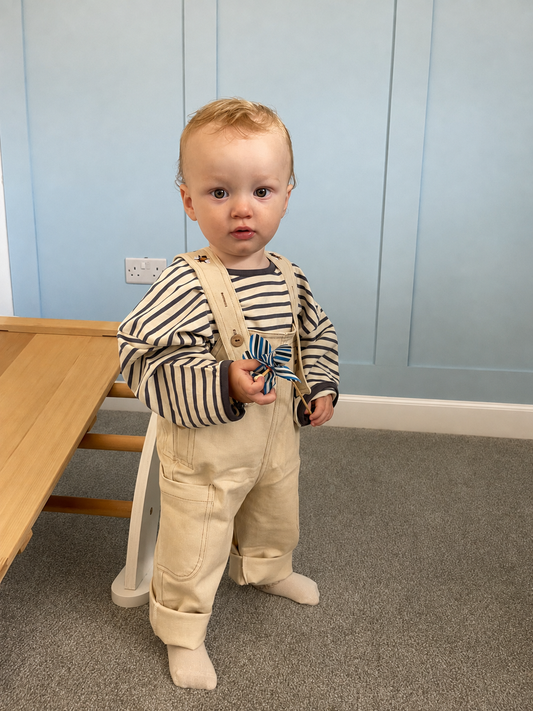 Winter Bee Dungarees
