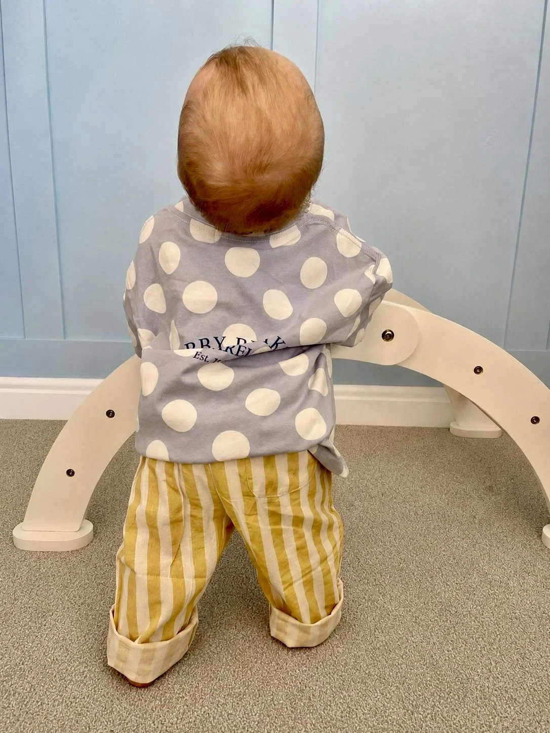 Yellow Stripe Trousers