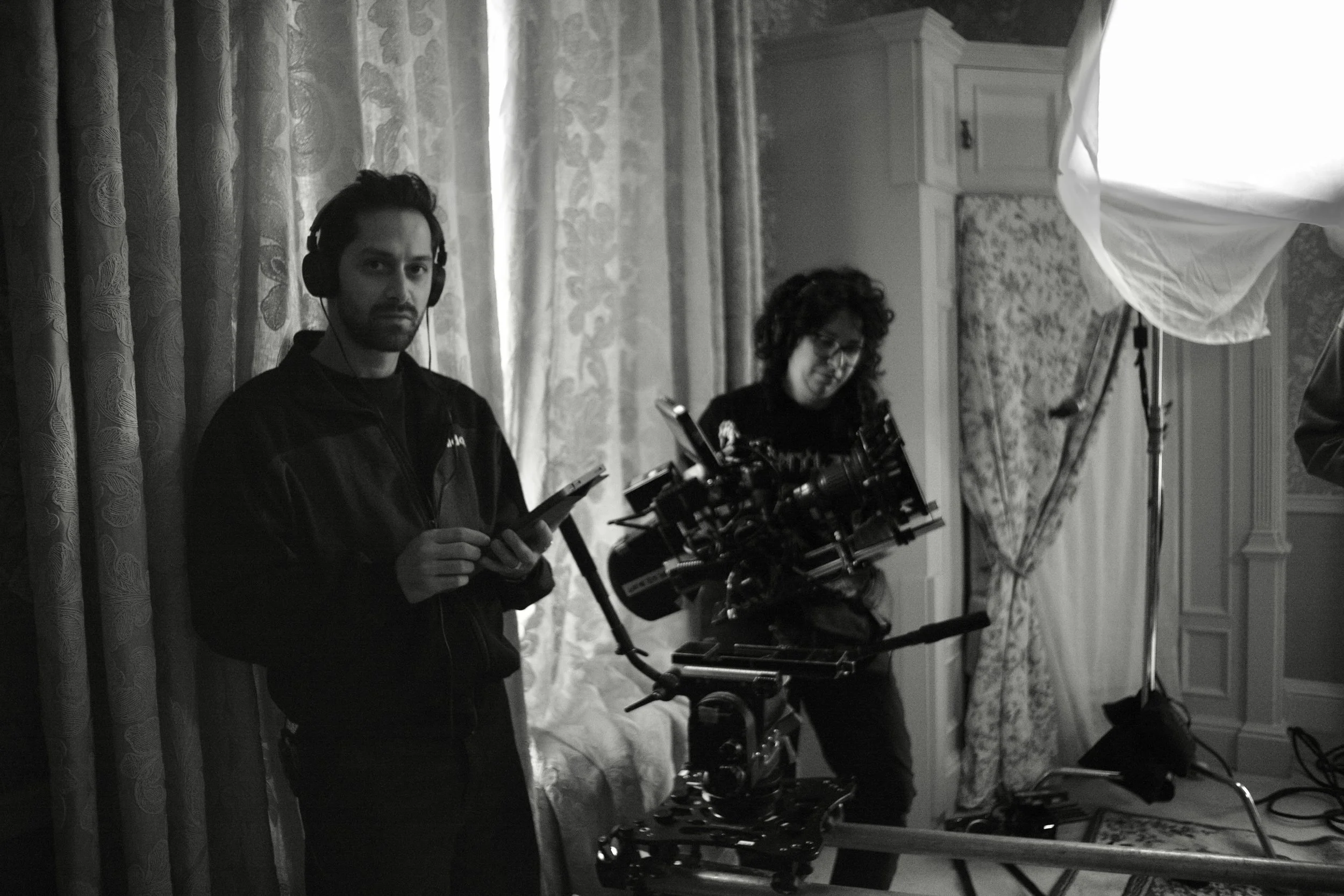 Vlad Troncea – Intimacy Coordinator supporting performers during filming in London, UK