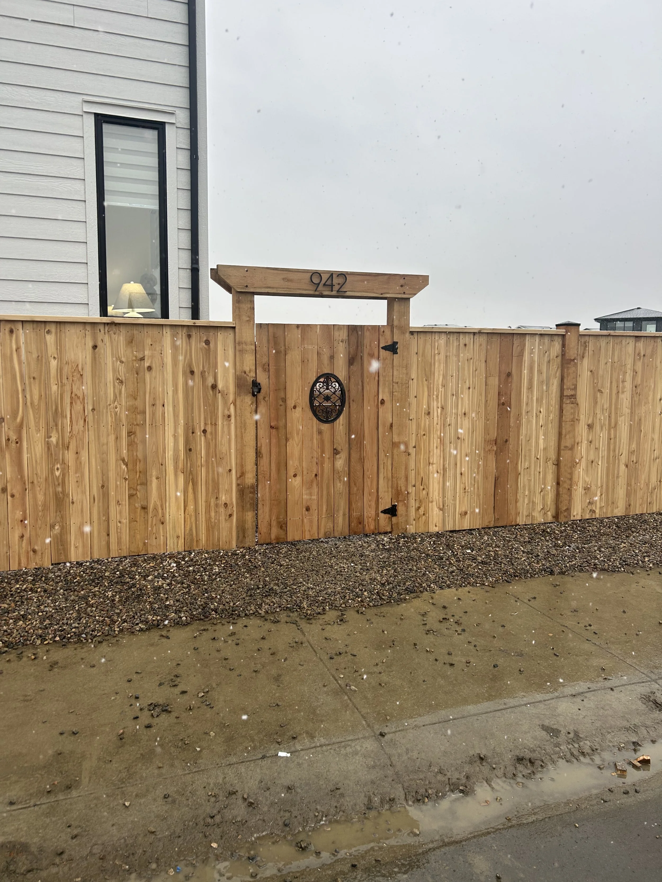 Brighton Project: Wooden Fence