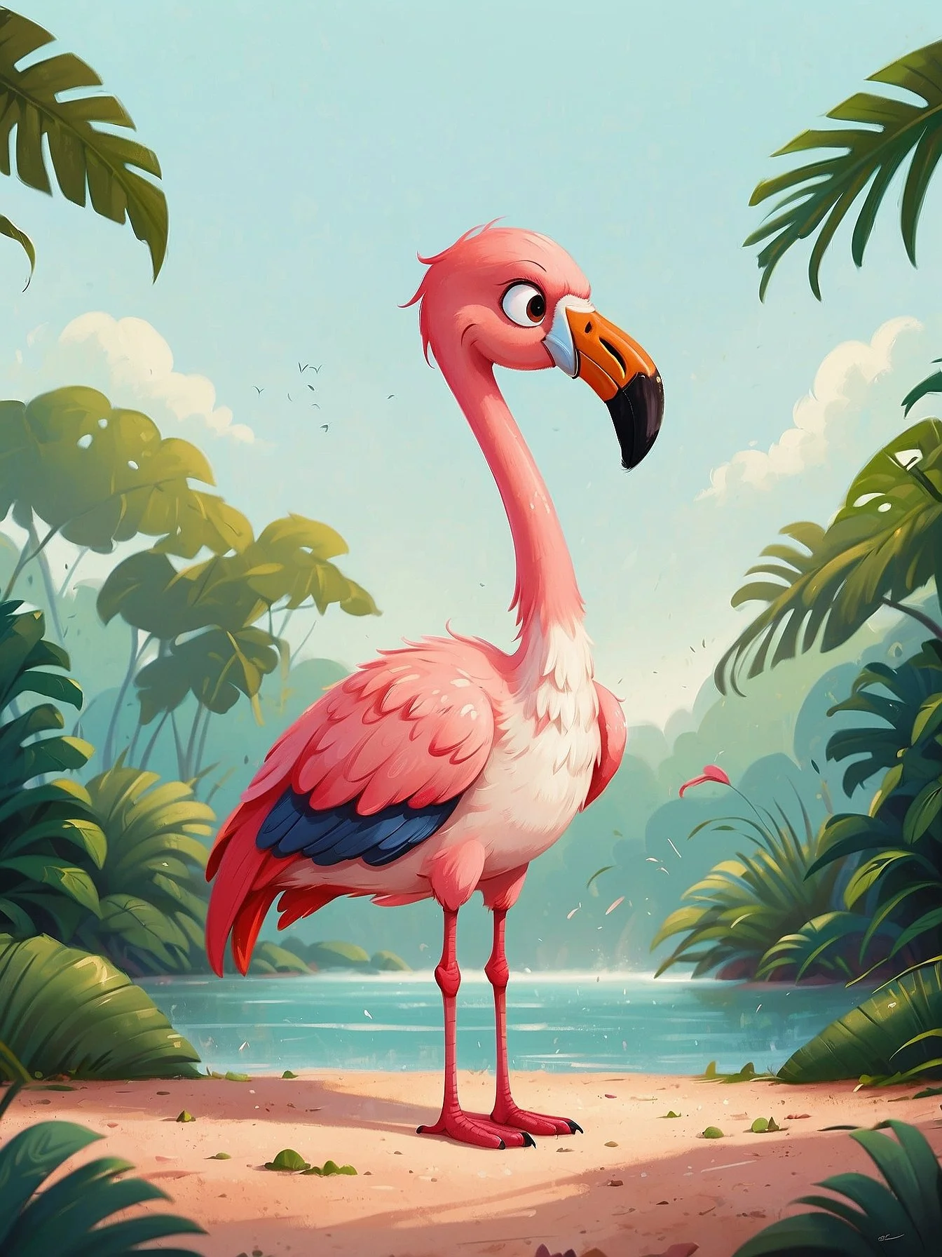Flamingo | Saltito (saltar em um pé)