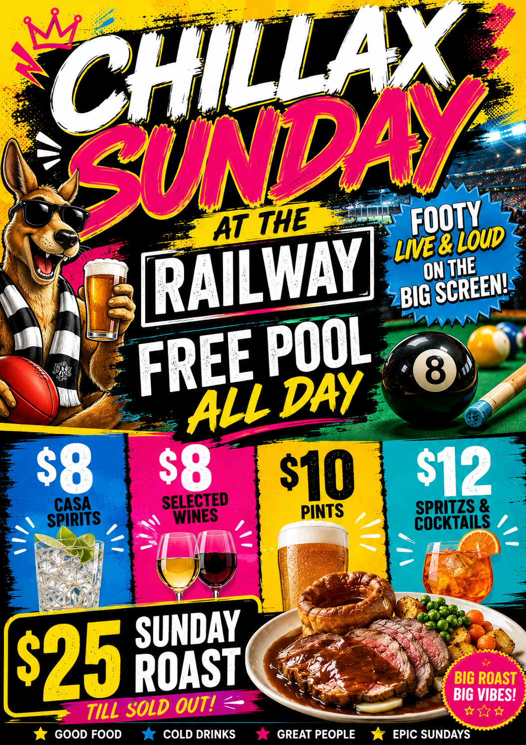Social Sundays at The Railway Hotel Windsor
