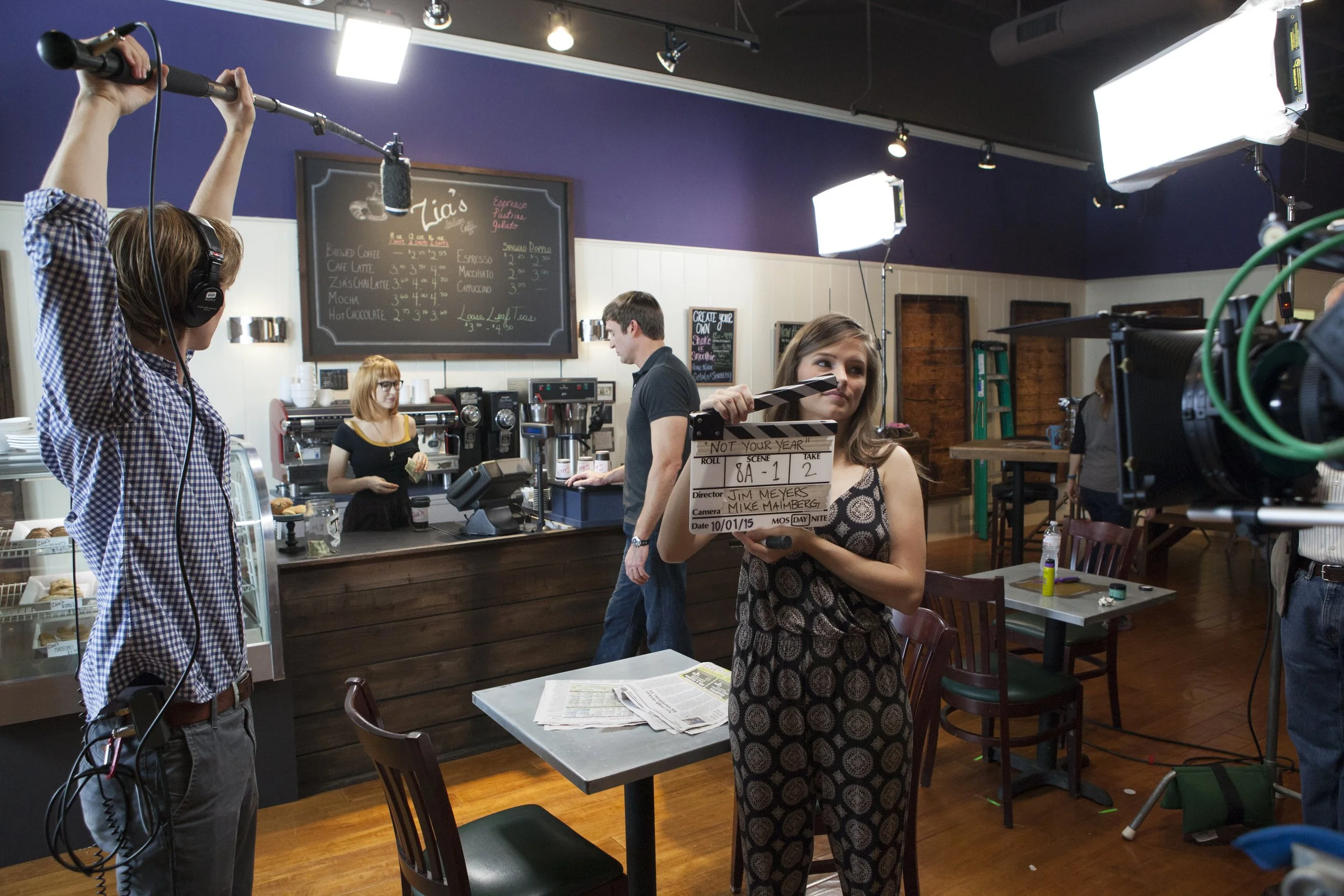 We had a fantastic crew and a wonderful cast for this film.