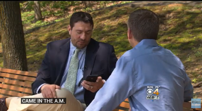 So… I was on the news!