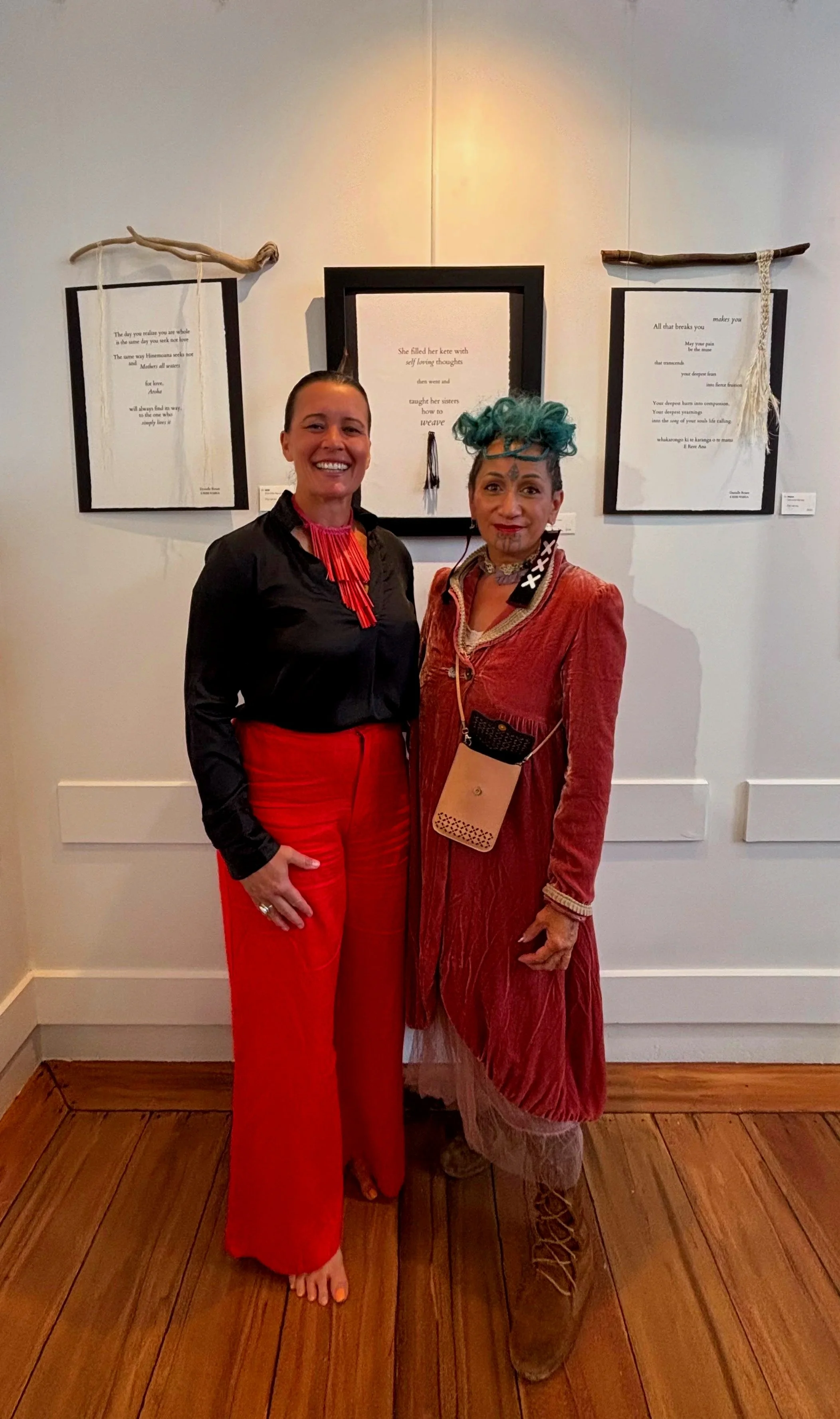 Tuhono: A Mana Wahine Exhibition. In collaboration with Oriwa Morgan Ward.